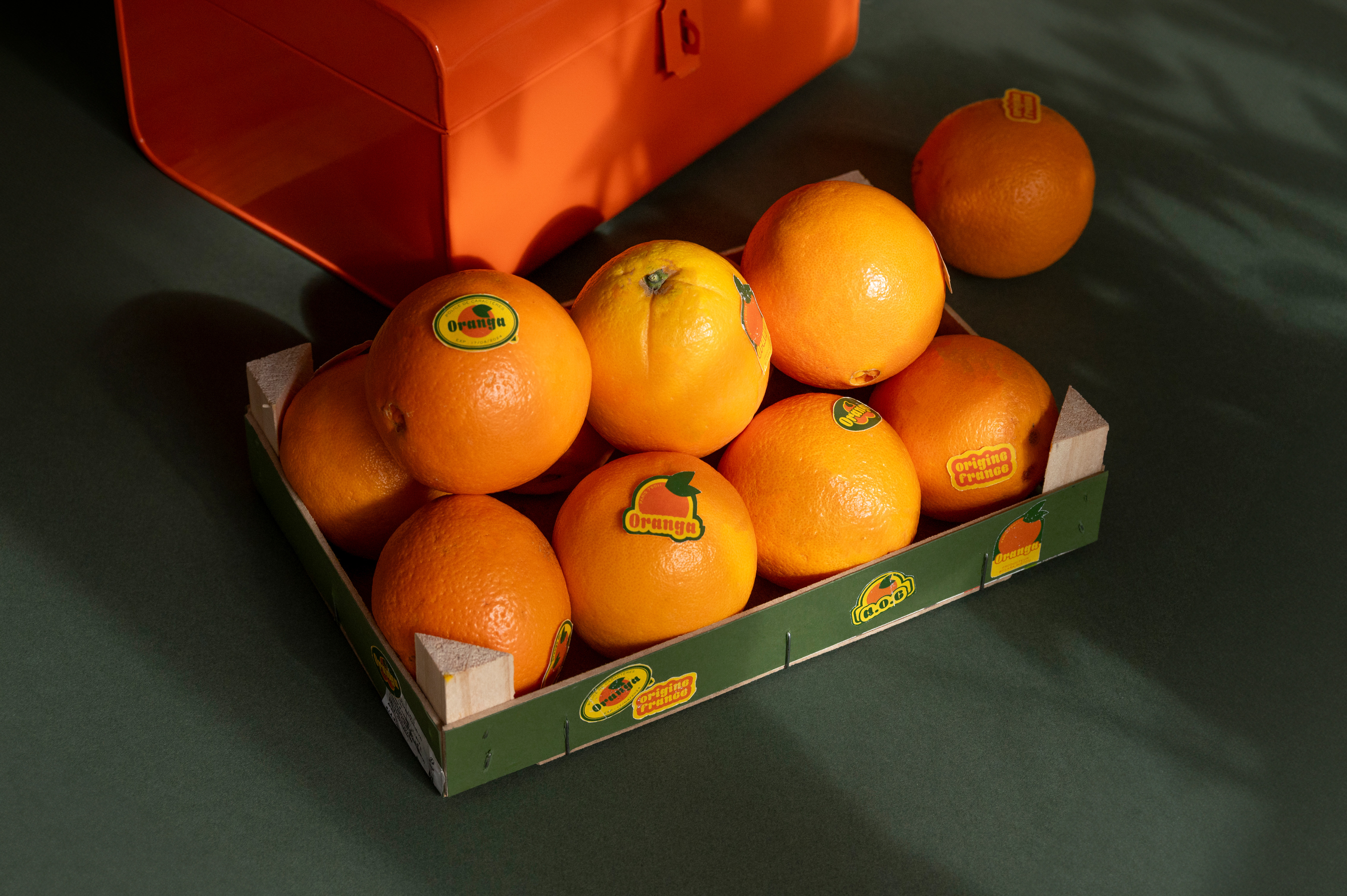 Graphic depicting UI-styled buttons with different categories of interior design items on top of an image of a modern interior living room.